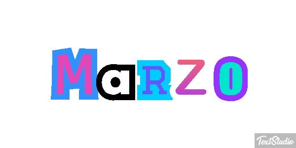 Marzo Text effect