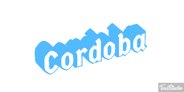 Córdoba Efekt tekstowy