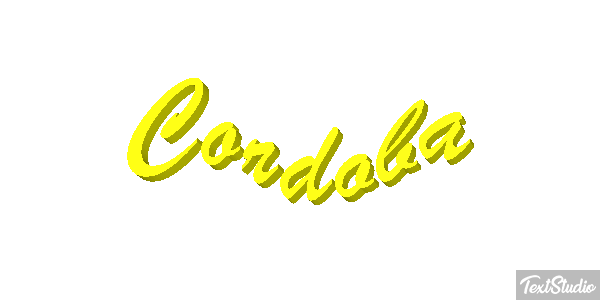 Córdoba Efekt tekstowy