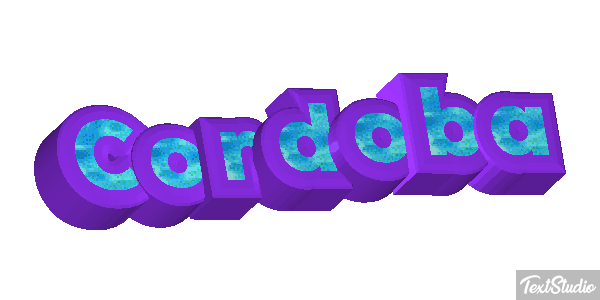 Córdoba Efekt tekstowy