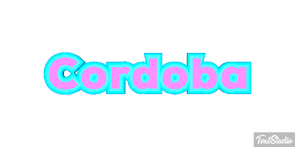 Córdoba Efekt tekstowy