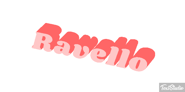 Ravello Effet de texte