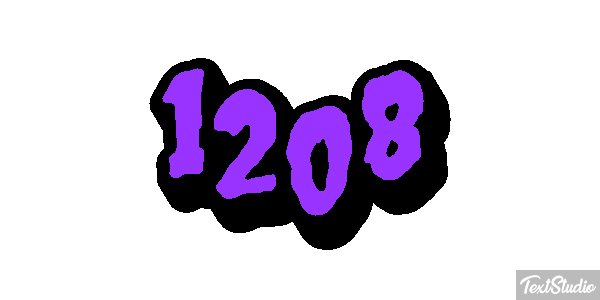 1208 Text effect