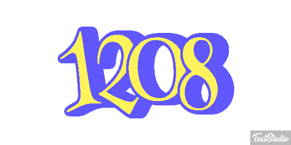 1208 Text effect