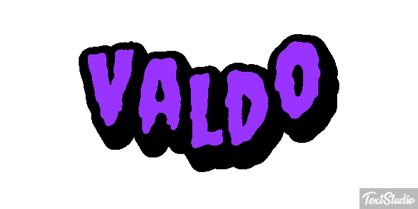 Valdo Текстовый эффект