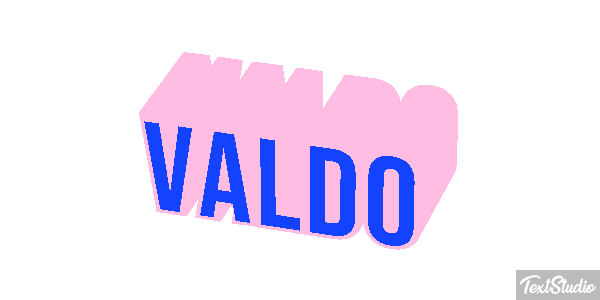 Valdo Текстовый эффект