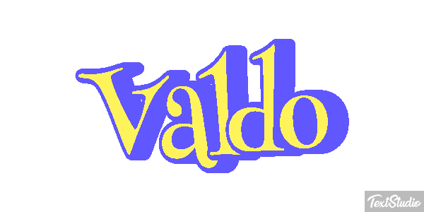 Valdo Текстовый эффект