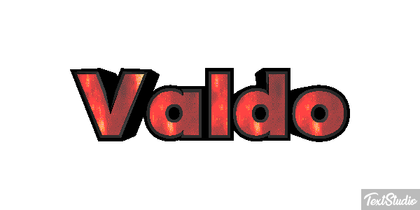 Valdo Текстовый эффект