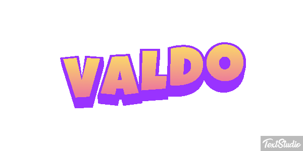 Valdo Текстовый эффект