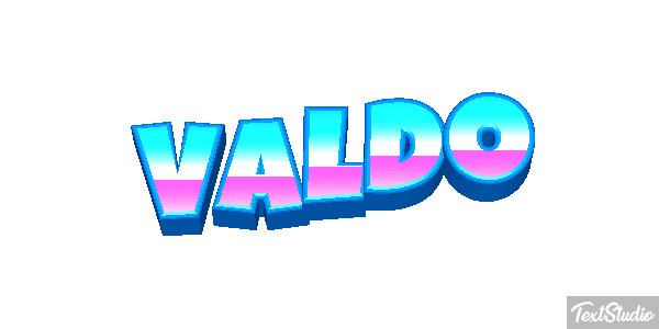 Valdo Текстовый эффект