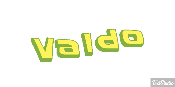 Valdo Текстовый эффект