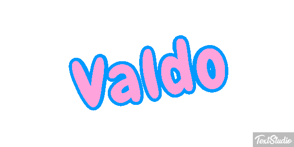 Valdo Текстовый эффект