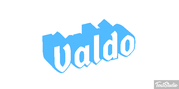 Valdo Текстовый эффект
