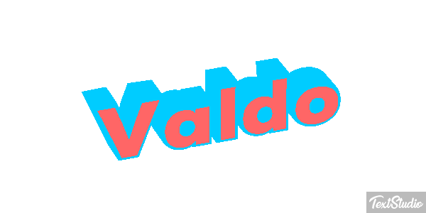 Valdo Текстовый эффект