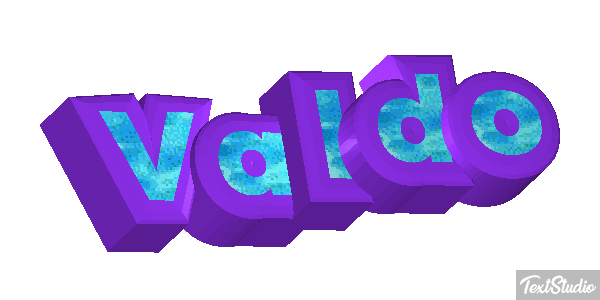 Valdo Текстовый эффект