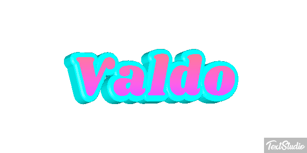 Valdo Текстовый эффект