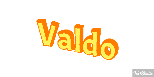 Valdo Текстовый эффект
