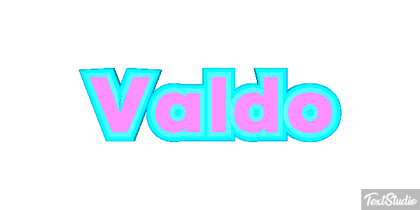 Valdo Текстовый эффект