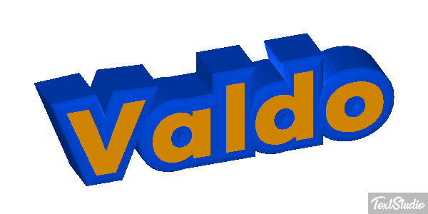 Valdo Текстовый эффект