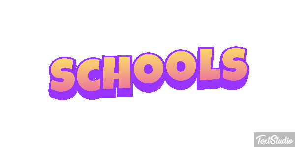 Schools Text effect