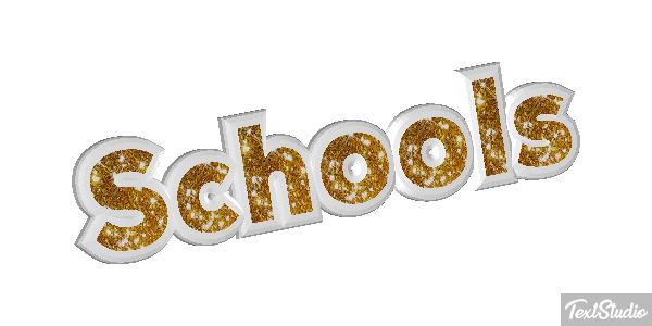 Schools Text effect