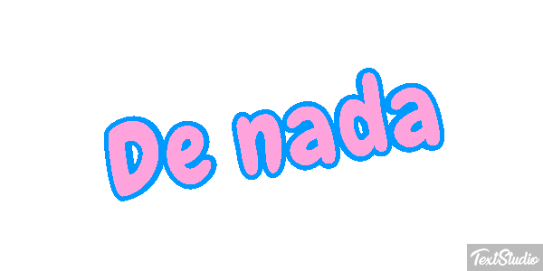 De nada Effetto testo