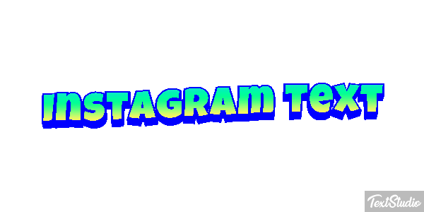 Instagram Text Text effect