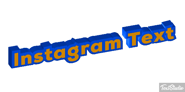 Instagram Text Text effect
