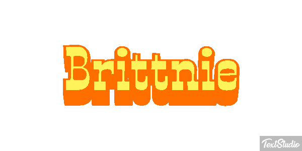 Brittnie Text effect