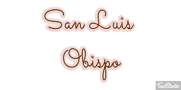 San Luis Obispo Effetto testo