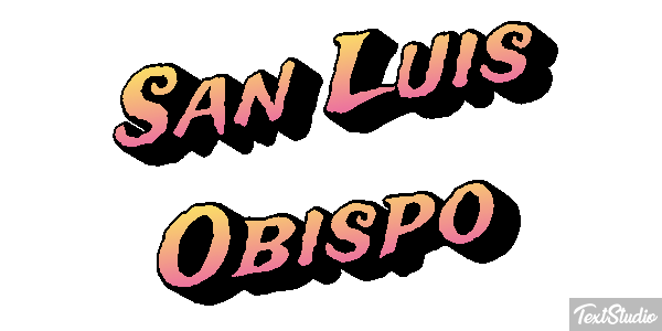 San Luis Obispo Effetto testo