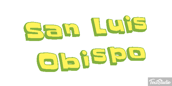 San Luis Obispo Effetto testo
