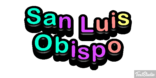 San Luis Obispo Effetto testo
