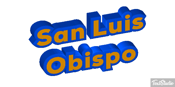 San Luis Obispo Effetto testo