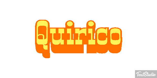 Quirico Текстовый эффект