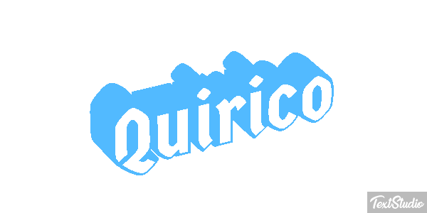Quirico Текстовый эффект