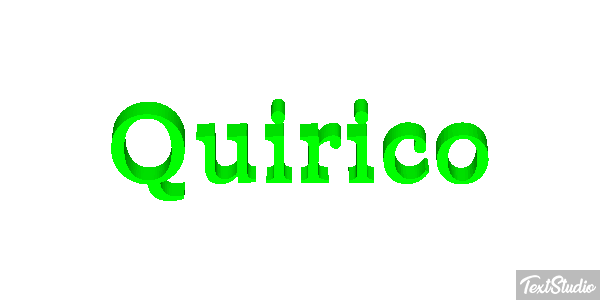 Quirico Текстовый эффект