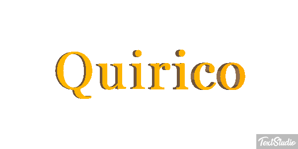 Quirico Текстовый эффект