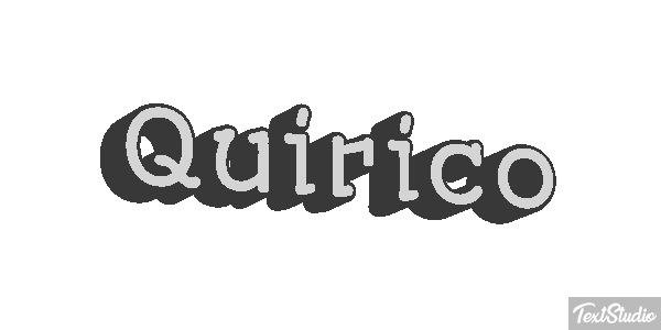 Quirico Текстовый эффект
