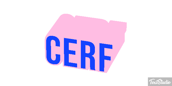 Cerf Effet de texte
