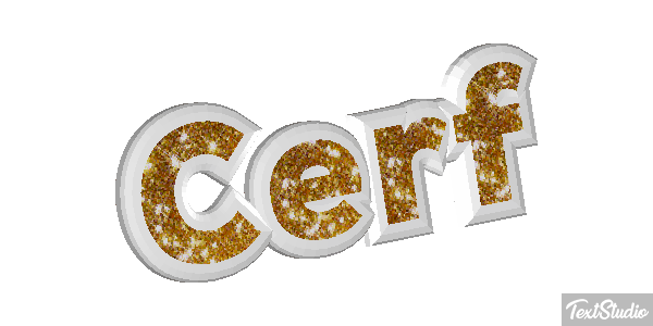 Cerf Effet de texte