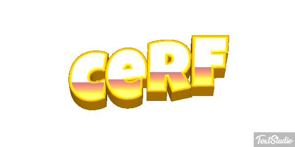 Cerf Effet de texte