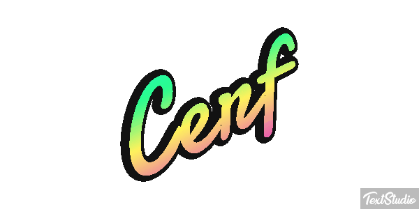 Cerf Effet de texte