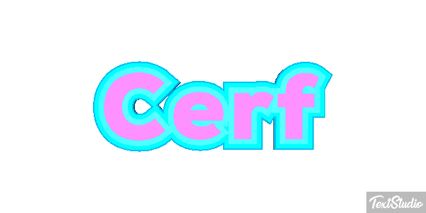 Cerf Effet de texte