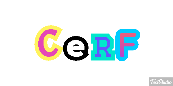 Cerf Effet de texte