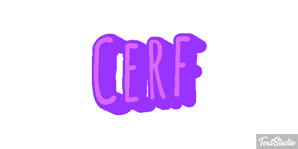 Cerf Effet de texte