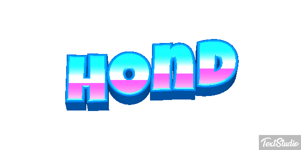 Hond Texteffekt