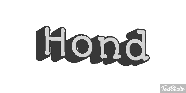 Hond Texteffekt