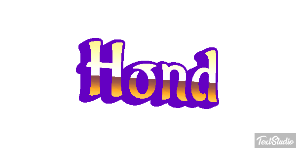 Hond Texteffekt
