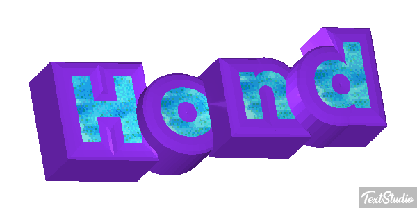 Hond Texteffekt